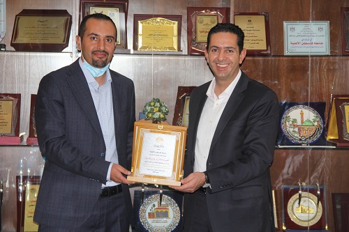 Palestine Ahliya University in Bethlehem Honors Talal Abu-Ghazaleh Global