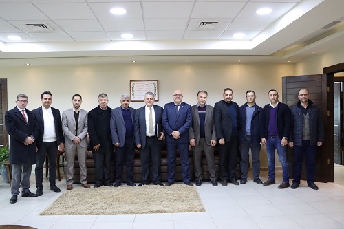 ‘Abu-Ghazaleh University College for Innovation’ Discuss Cooperation with Palestinian Academic and Cultural Institutions