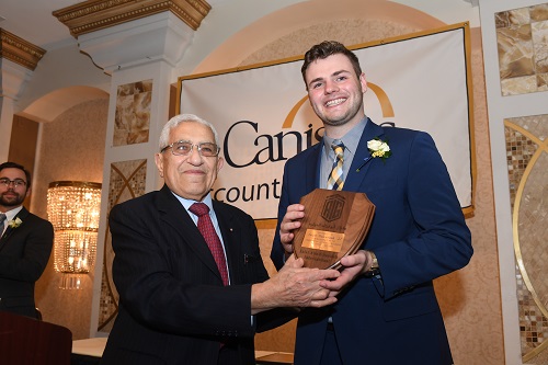 Canisius College Presents ‘Talal Abu-Ghazaleh International Award for Excellence in Accounting’ to Graduate Balcerzak