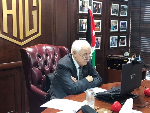 Dr. Abu-Ghazaleh and Al-Saghir Discuss Means of Support to AROQA’s Educational Programs in Libya