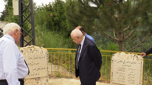A Cedar Tree Officially Registered in Dr. Abu-Ghazaleh’s Name in Lebanon